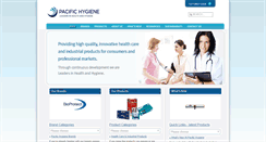 Desktop Screenshot of pacifichygiene.com
